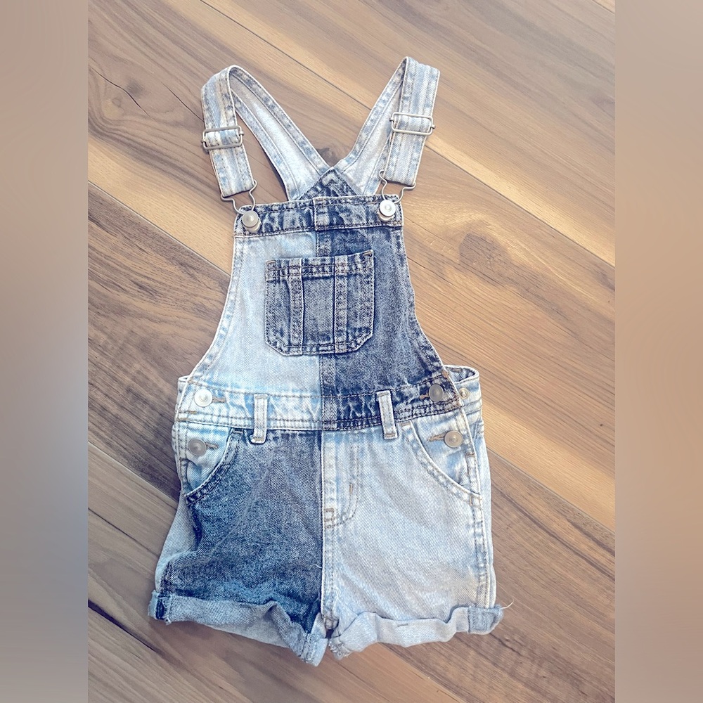 Wonder Nation Overall Shorts Size 3T